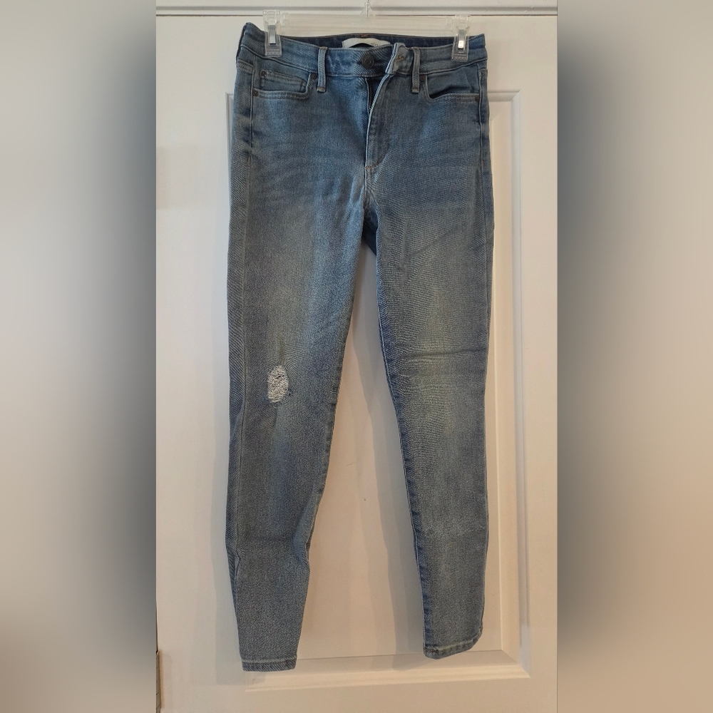 Ella Moss High Rise Skinny Light Blue Denim Jeans